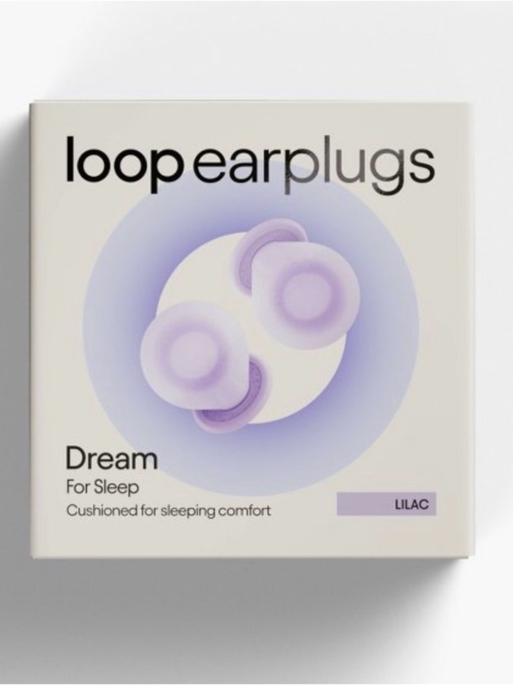 Loop Earplugs Dream Sleep Cushioned Earplugs - Lilac